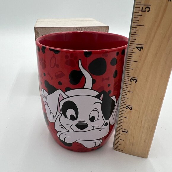 Walt Disney 101 Dalmatians Coffee Mug Cup Red - Picture 6 of 8